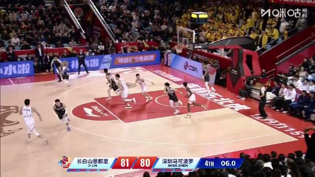 [约翰逊绝杀] 深圳外援马凯尔·约翰逊绝杀吉林 全场砍下29分7板6助