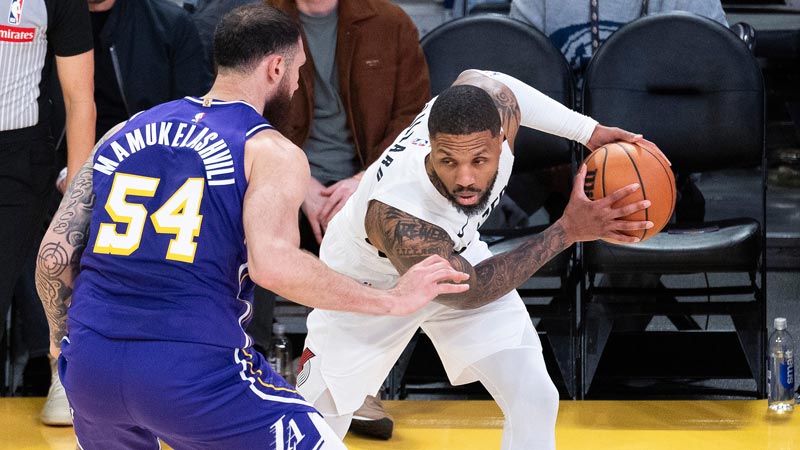 NBA常规赛 开拓者 - 湖人 全场录像
